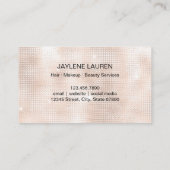 Glam Butterfly Lashes Blush Beige Shimmer Visitekaartje (Achterkant)