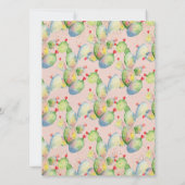 Glam Cactus Wedding Save the Date (Achterkant)