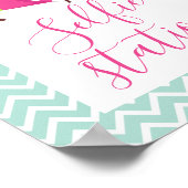 Glam Camp Spa Makoverselfie Station Poster (Hoek)