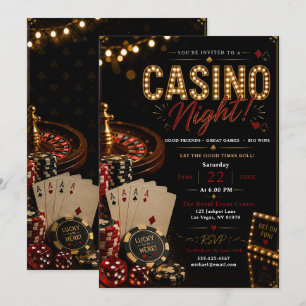Glam Casino Nachtfeest Kaart
