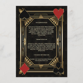 Glam Casino Royale Las Vegas Poker Accommodatie Informatiekaartje