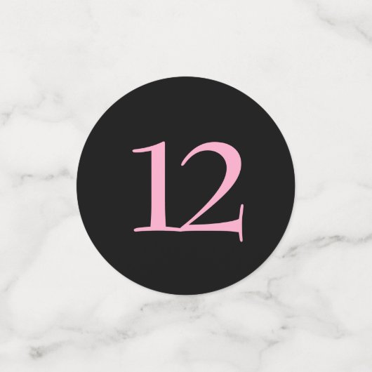 Glam Cat Birthday Confetti (Kleine voorkant)