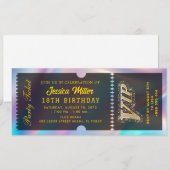 Glam Celebration Event Pas Kaart (Voorkant / Achterkant)