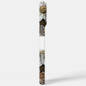 Glam Champagne Gouden Rode Witte Bloemen Case-Mate iPhone Case (Achterkant / Rechts)