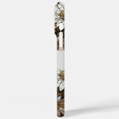 Glam Champagne Gouden Rode Witte Bloemen Case-Mate iPhone Case (Achterkant / Links)