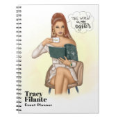 Glam Chic Coffee Boss Notitieboek (Voorkant)