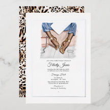 Glam Chic Fashion Bruiloftsfeest