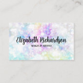 Glam Chic Kleurrijke Sparkly Crystal Diamond Rainb Visitekaartje (Voorkant)