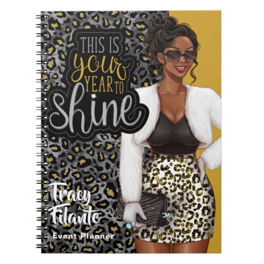 Glam Chic Mode Baas Notitieboek (Voorkant)