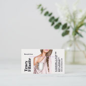 Glam Chic Mode Visitekaartje (Staand voorkant)