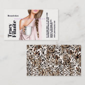 Glam Chic Mode Visitekaartje (Voorkant / Achterkant)