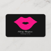 Glam Chic Visagist QR Code Visitekaartje (Voorkant)