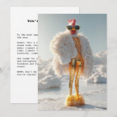 Glam Chicken op Ice Kaart (Voorkant / Achterkant)
