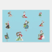 Glam Christmas Wrapping Paper (Voorkant 3)