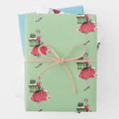 Glam Christmas Wrapping Paper (In situ)