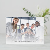 Glam Company Photo Logo QR Prettige feestdagen Rea (Staand Voorkant)