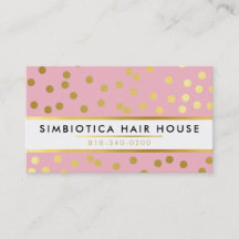 GLAM CONFETTI modern stippenpatroon gouden bord ro