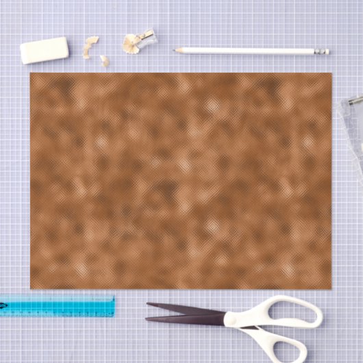 Glam Copper Mottled Shimmer Graphic Tissuepapier (Craft)