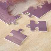 Glam Corgi in roze – Schattigee puzzel (Zijkant)