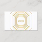 Glam Deco Sieraden Design Mode Boutique No. 2 Visitekaartje (Voorkant)