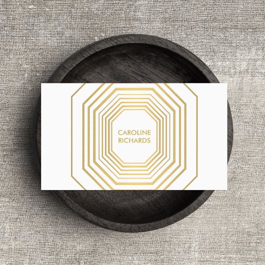 Glam Deco Sieraden Design Mode Boutique No. 2 Visitekaartje