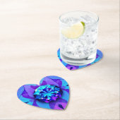 Glam Edelsteen Hart Onderzetter Set (Insitu)