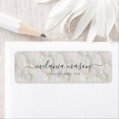 Glam Elegante Opal Steen Etiket (Insitu)