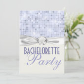 glam en bachelorette glitz kaart (Staand voorkant)