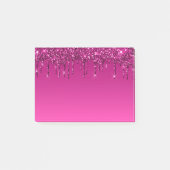 Glam en glitter Drip Post-it® Notes (Voorkant)