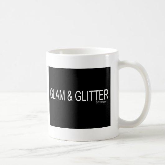 GLAM en GLITTER Koffiemok (Rechts)