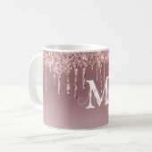 Glam en Glitter op maat Koffiemok (Voorkant links)