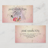 Glam Eye Illustration Stylist Salon Visitekaartje (Voorkant / Achterkant)