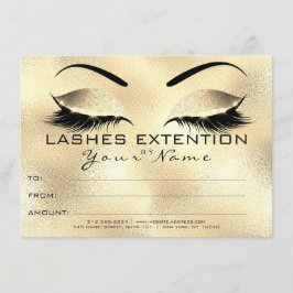 Glam Eyebrow Lashes Beauty Makeup Certificate Cade