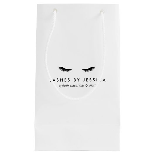 Glam Eyelashes Black en White Klein Cadeauzakje (Voorkant)