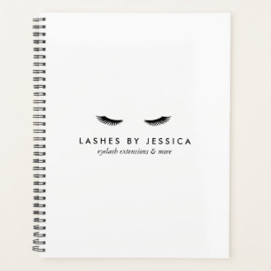 Glam Eyelashes Classic Afspraakboek Planner