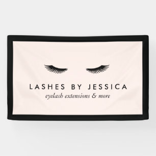 Glam Eyelashes Classic Black en Pink Spandoek