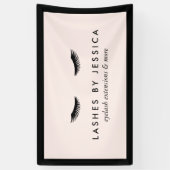 Glam Eyelashes Classic Black en Pink Spandoek (Verticaal)