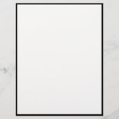 Glam Eyelashes Classic Black en White Flyer (Achterkant)