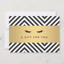 Glam Eyelashes met Bold Pattern-cadeaubon