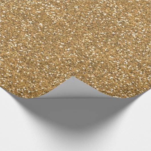 Glam Faux Glitter Cadeaupapier (Hoek)
