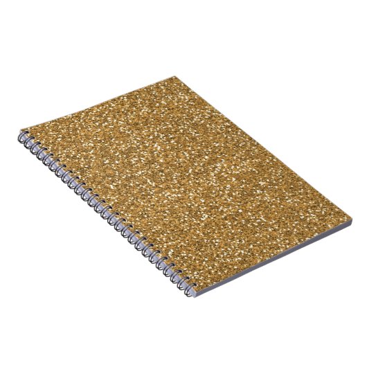 Glam Faux Glitter Notitieboek (Rechterzijde)