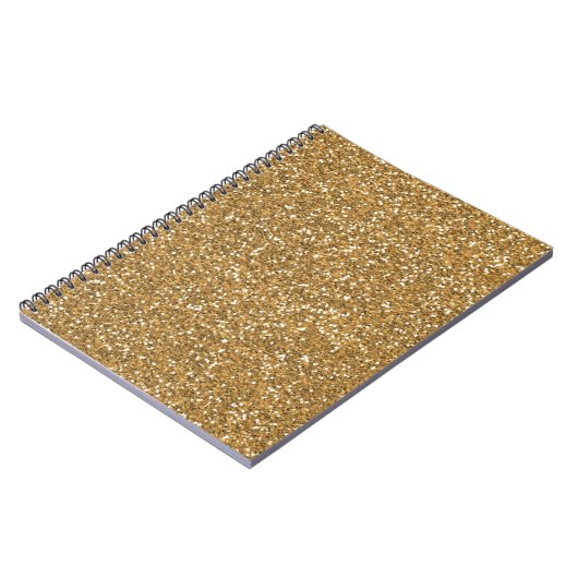 Glam Faux Glitter Notitieboek (Linkerzijde)