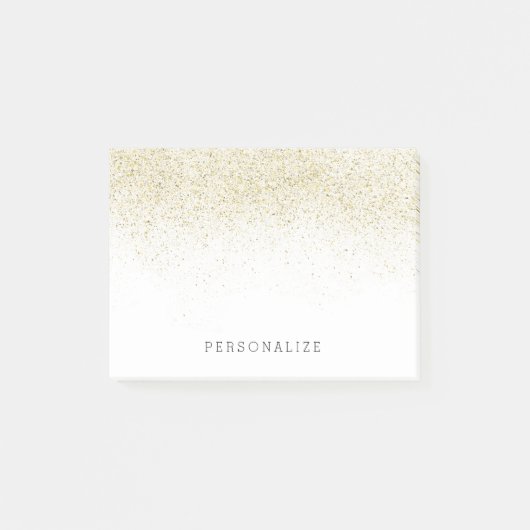 Glam Faux Glitter Post-it® Notes (Voorkant)