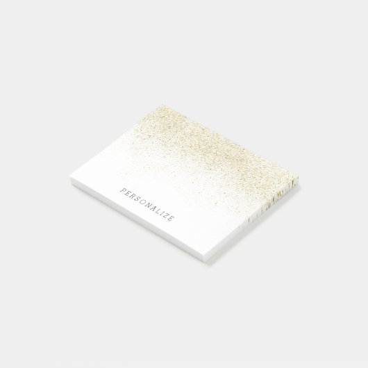 Glam Faux Glitter Post-it® Notes (Schuin)
