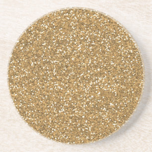 Glam Faux Glitter Zandsteen Onderzetter