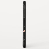 Glam Faux Gold Kijk naar zwarte marmer | Monogram Case-Mate iPhone Case (Achterkant/links)