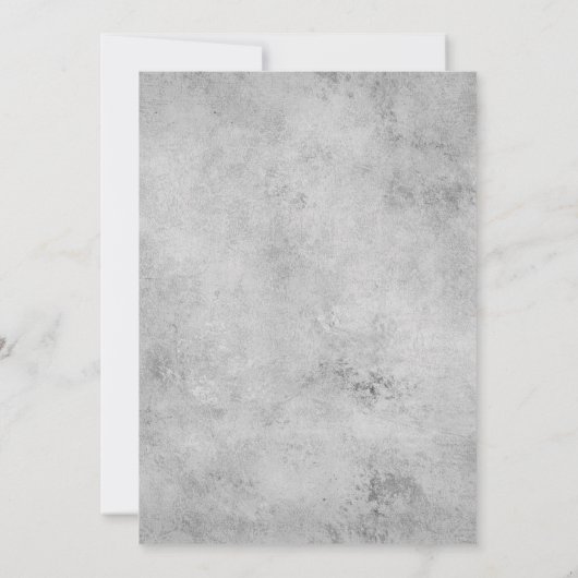 Glam Faux Holographic Agate Marble Geode Wedding Kaart (Achterkant)