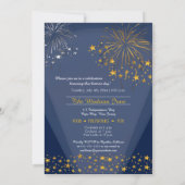 Glam Fireworks Status of Liberty June 4th Party Kaart (Achterkant)