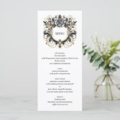  Glam Floral Wedding Menu (Staand voorkant)