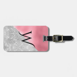 Glam Folie Kijk Monogrammen Bagagelabel